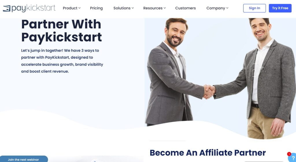 PaykickStart affiliate network
